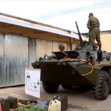 В Шымкенте прошел смотр боевых машин В Шымкенте прошел смотр боевых машин