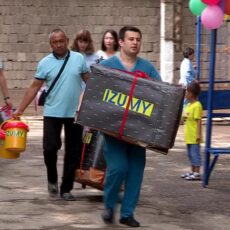 Компания IZUMY подарила поздравила детей с 1 июня