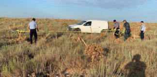 На инкассаторскую машину напали в Туркестанской области. Инкассаторы убиты