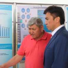 На очистных сооружениях Шымкента побывал аким города Г. Абдрахимов