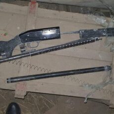 В деле об убийстве двух инкассаторов в Арыси есть еще один задержанный Изъятое оружие