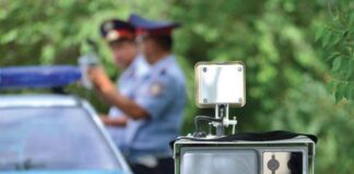 Полицейским запретили использовать измерители скорости в городах