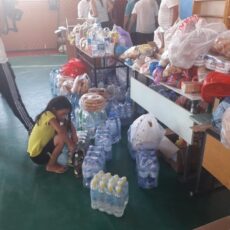 Временный склад продуктов для арысцев организовали в выставочном центре «Көрме».