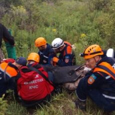 ДТП в горах: пострадавшему помогли спасатели Спасатели РОСО