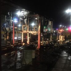 В Шымкенте по Тамерлановскому шоссе произошел еще один пожар