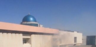 В Туркестане в МКТУ имени А. Яссави произошел пожар: спасены четыре человека