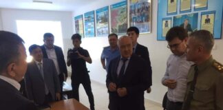 Оперативный штаб начал работу в Арыси Оперативный штаб а Арыси по взрывам