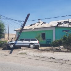 Журналистам показали Арысь после взрывов Арысь после взрывов