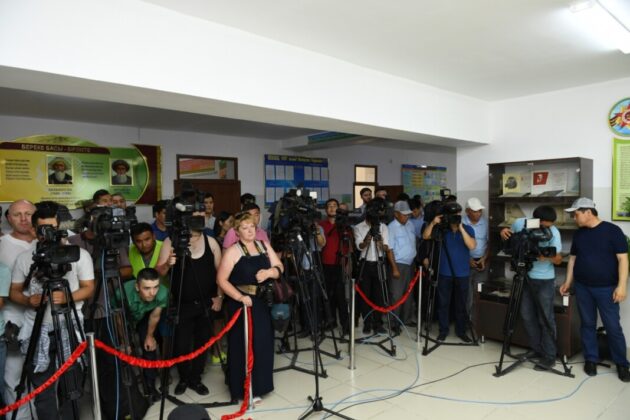 пресс-конференция по ситуации в Арыси