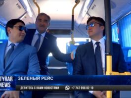 160 новых автобусов с кондиционерами начали курсировать по Шымкенту