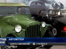 Retro garage в Шымкенте выставил легенды советского автопрома