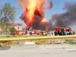 В Шымкенте произошел взрыв на газохранилище