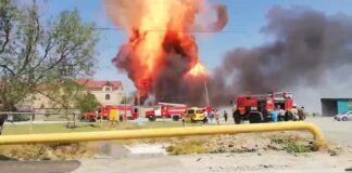 В Шымкенте произошел взрыв автоцистерн на газохранилище В Шымкенте произошел взрыв на газохранилище