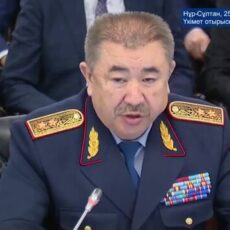 Министр МВД РК рассказал о текущем положении дел в Арыси Министр МВД РК Ерлан Тургумбаев