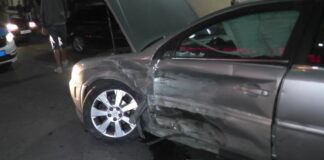 В Шымкенте два автомобиля не поделили дорогу и попали в ДТП ВАЗ, ДТП