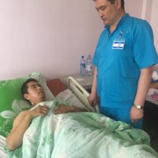 В Шымкенте чудом выжил водитель, попавший под свой же автобус