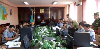 В связи с событиями в Арыси ДЧС Шымкента призывает верить только официальной информации