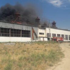 В Арыси произошел пожар в складском помещении на территории депо В Арыси произошел пожар в складском помещении на территории депо
