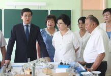 Министр образования побывал в Шымкенте