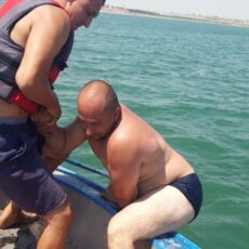 На Шардаринском водохранилище спасли рыбака спасение рыбака на Шардаринском водохранилище