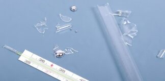 Что делать, если разбили ртутный градусник?