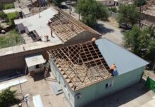 К 20 сентября в Арыси в секторе , который восстанавливает Шымкент, завершат работы