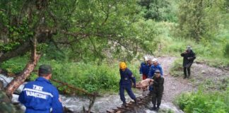 В ущелье Каскасу Толебийского района от сердечного приступа скончался турист