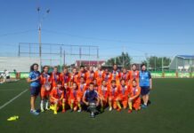 Футболистки Академии футбола Шымкента «Онтустик» стали первыми на первом чемпионате РК