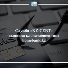 У приложения Народного банка Казахстана появился клон-мошенник в сети Интернет KZ-CERT