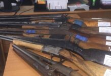 Полицейские Туркестанской области изъяли 27 единиц оружия кару, сдача оружия