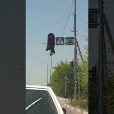 Жара в Сарыагаше: плавятся светофоры (видео)
