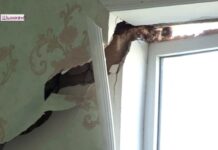 Частные дома Шымкента разрушаются после порыва водопровода