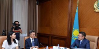 Аким Шымкента Ерлан Айтаханов встретился со строителями «Shymkent City»