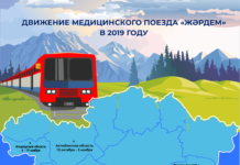 В Казахстане запустили еще один медицинский поезд