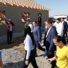 Аскар Мамин вновь прибыл в Арысь