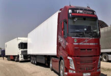 На посту «Капланбек» застряли больше 200 фур