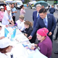 В Шымкенте прошла акция «Фестиваль здоровья – 2019»