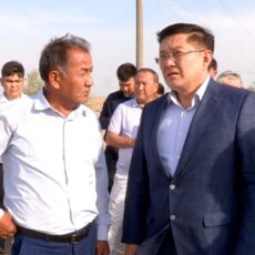 Аким Шымкента побывал в микрорайонах Бадам и Сауле