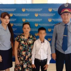 Полицейские Туркестанской области нашли пропавшего 11-летнего ребенка