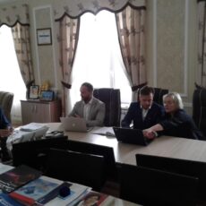 Финские специалисты работают на шымкентском водоканале