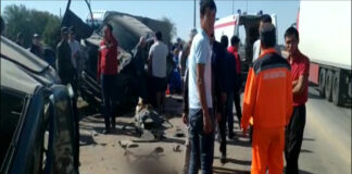 На автодороге в Ордабасинском районе в ДТП погибли двое: водитель и пассажир ДТП