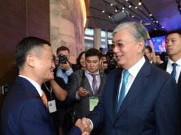 Касым-Жомарт Токаев провел встречу с основателем компании «Alibaba Group» Джеком Ма
