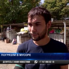 Шымкент обрастает мусором: его вывозят нерегулярно