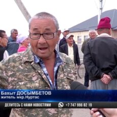 Жители микрорайона Нуртас мерзнут в ожидании свободной маршрутки