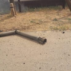 Жители Арыси продолжают находить фрагменты боеприпасов снаряд