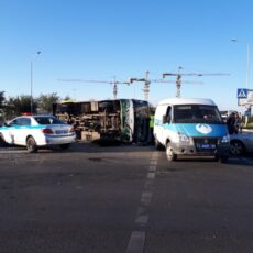 В полиции Шымкента прокомментировали ДТП с автобусом, в котором погиб пассажир ДТП с участием автобуса по пр. Назарбаева