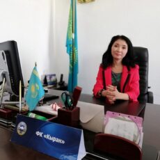 Футбольный клуб «Кыран» возглавила Сарбиназ Алдабергенова