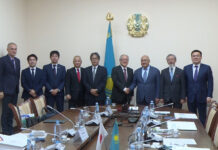 Умирзак Шукеев принял Чрезвычайного и Полномочного Посла Японии в Казахстане