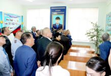 В школе МВД открыли специальный кабинет имени погибшего полицейского