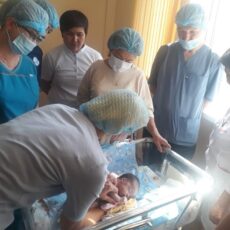 В перинатальном центре Шымкента прошел мастер-класс мастер класс